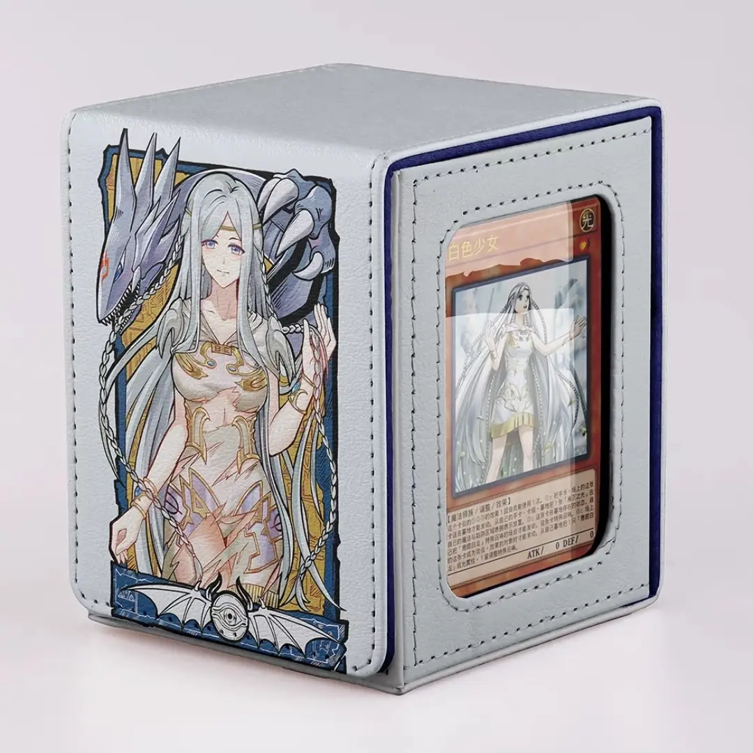 Gachabox Deck Box - White Dragon Girl (100x)