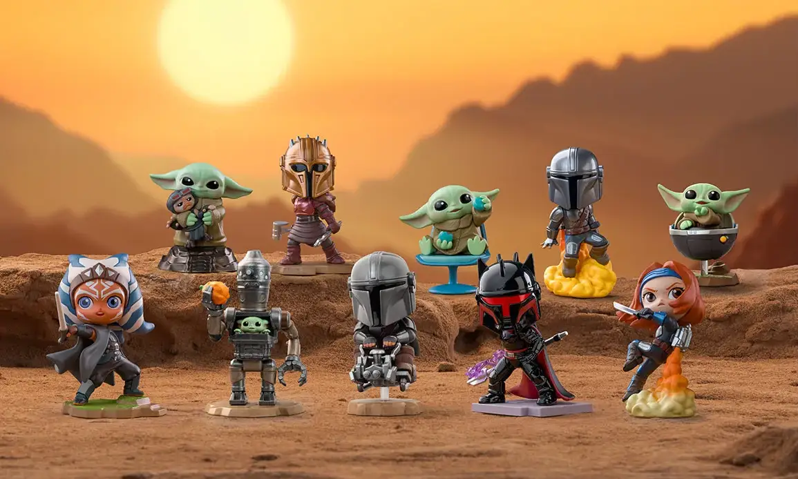 Star Wars Mandalorian Series Figures1