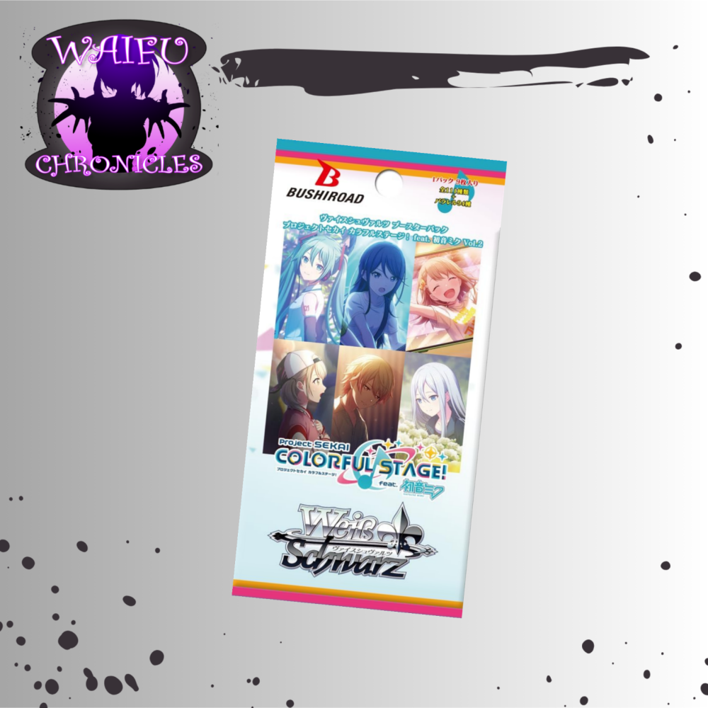 Anime - Weiss Schwarz Colorful Stage - Booster Pack - 9 Cards