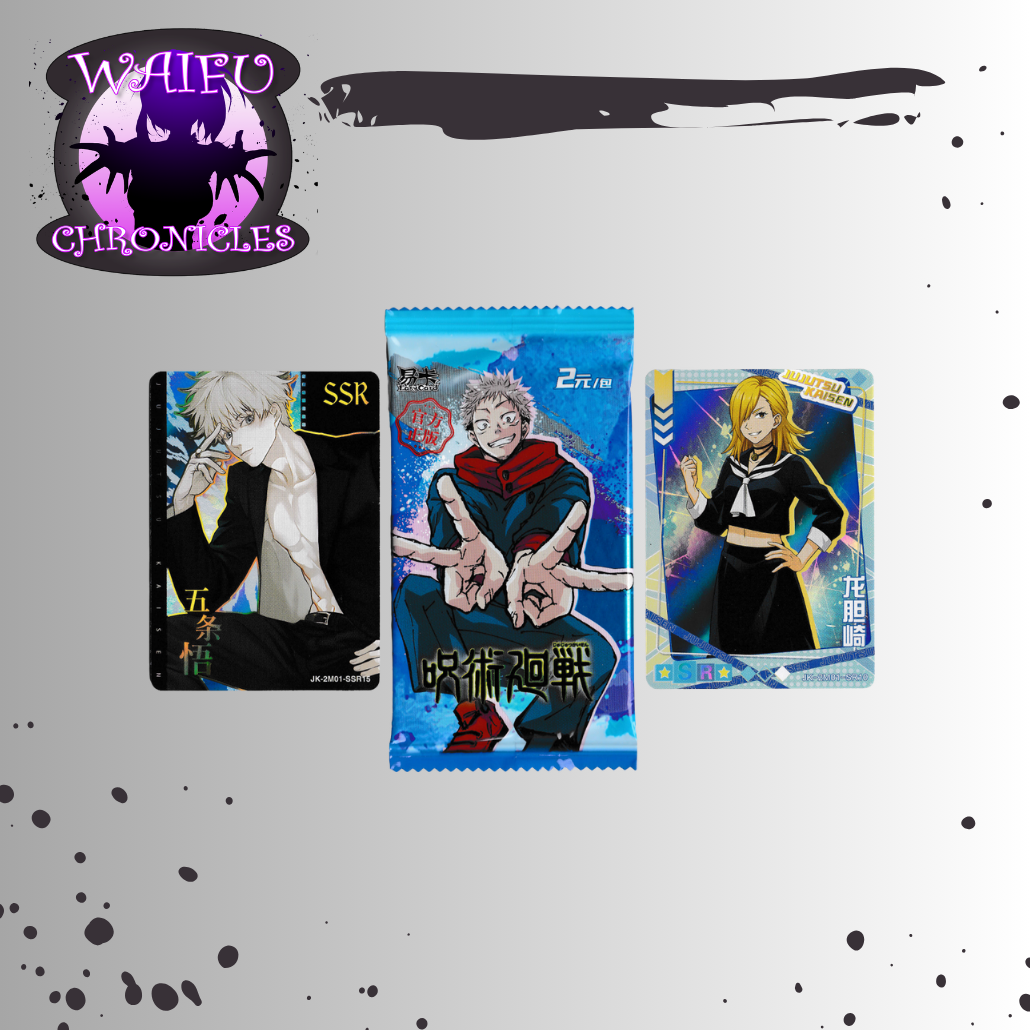 Anime – Jujutsu Kaisen JK2M01 – Booster Pack – 3 Cards
