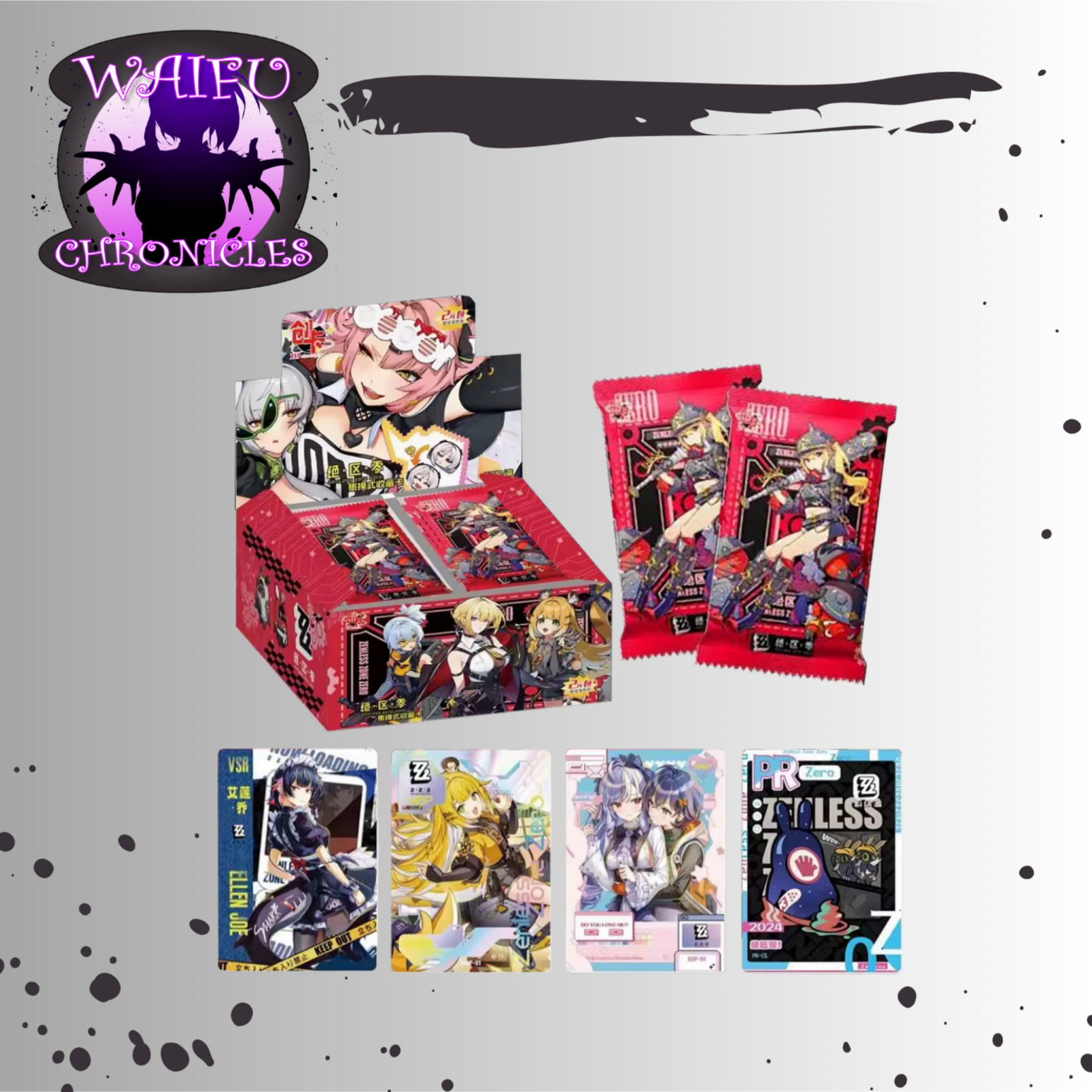 Anime - Zenless Zone Zero CKJQU-01 - Booster Pack - 3 Cards
