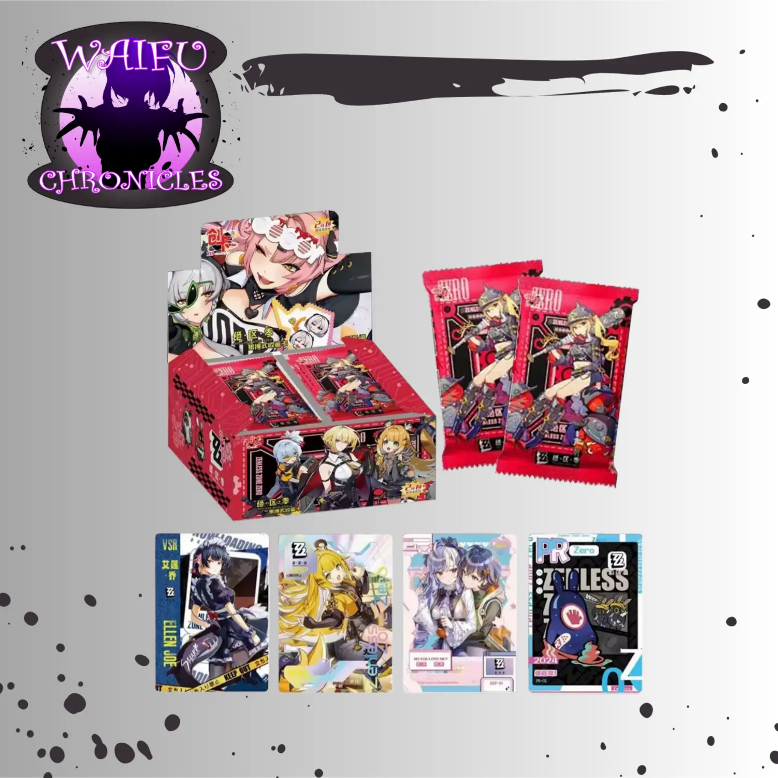 Anime - Zenless Zone Zero CKJQU-01 - Booster Pack - 3 Cards