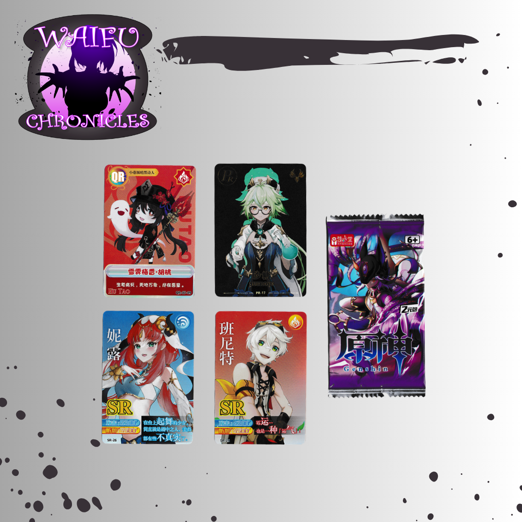 Anime - Genshin Impact HH20-2585 - Booster Pack - 6 Cards