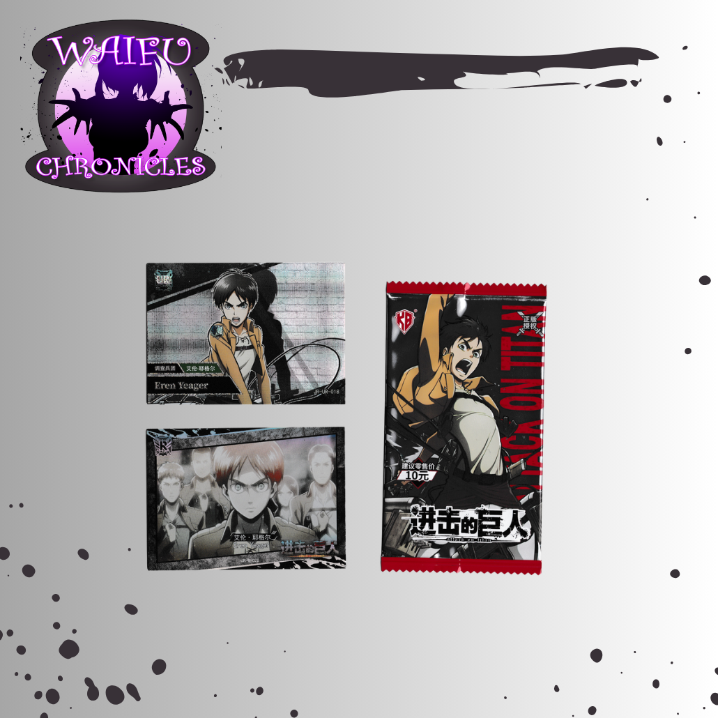 Anime - Attack on Titan - Booster Pack - 2 Cards