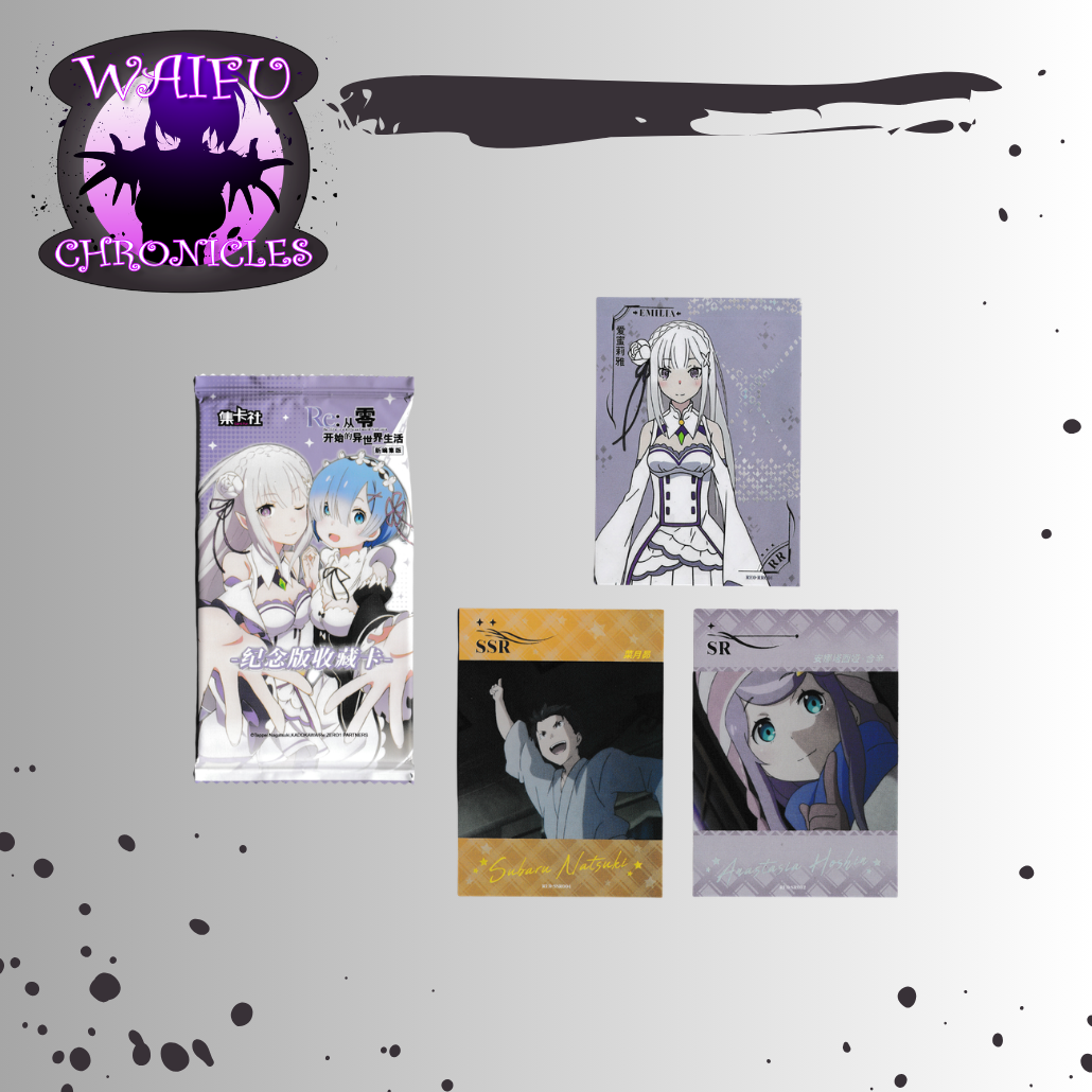Anime - Re-Zero 010AA04011 - Booster Pack - 3 Cards