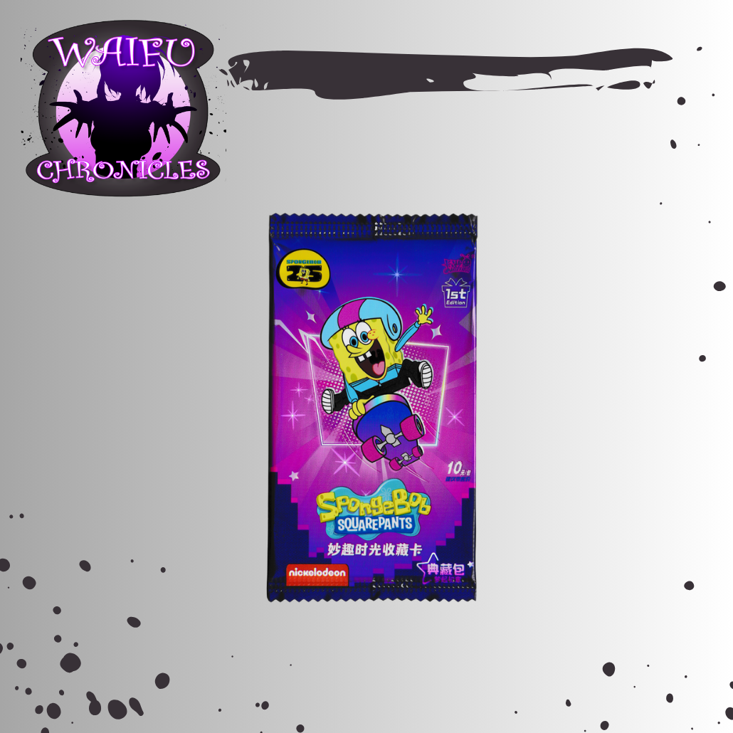 Anime - Sponge Bob - Booster Pack - 5 Cards