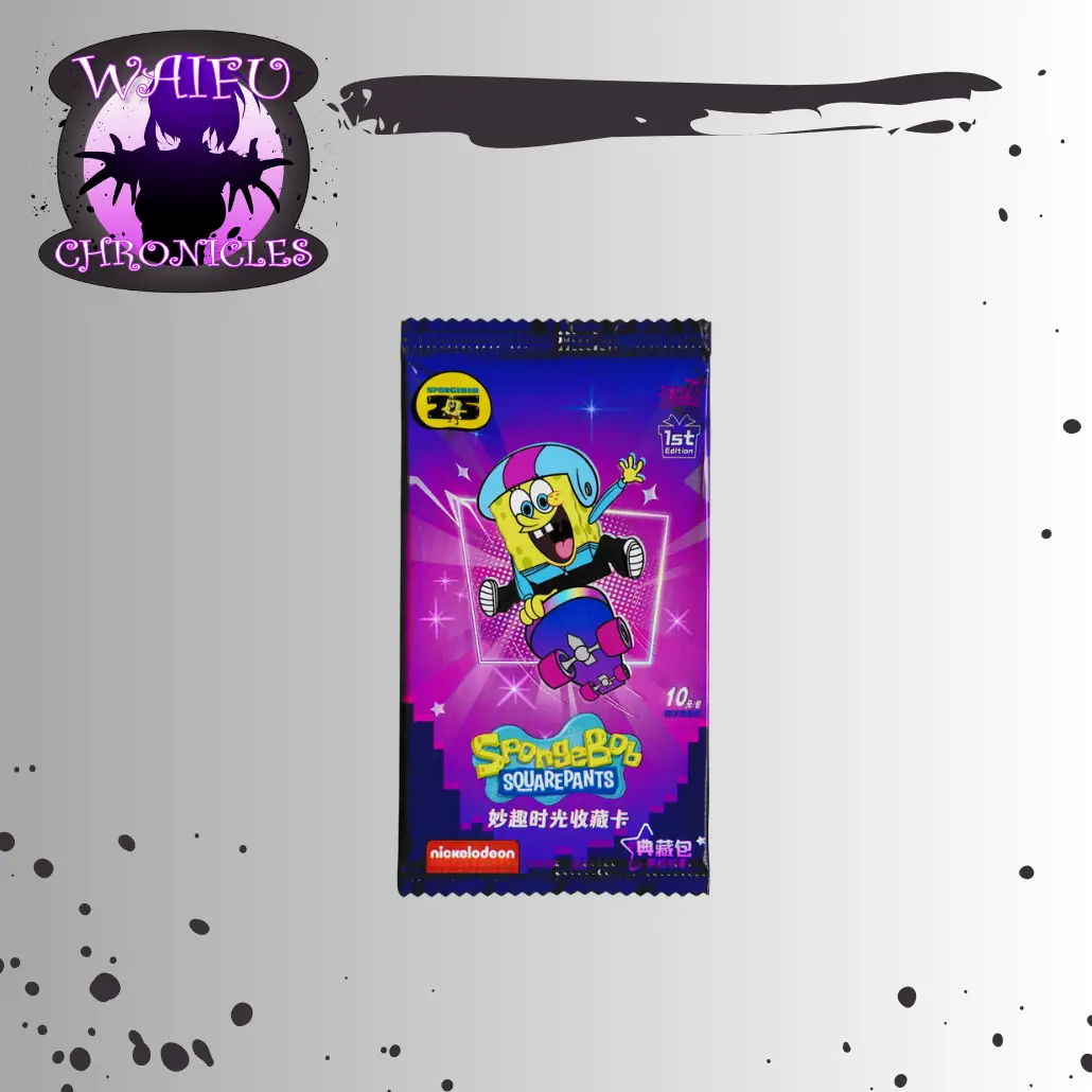 Anime - Sponge Bob - Booster Pack - 5 Cards