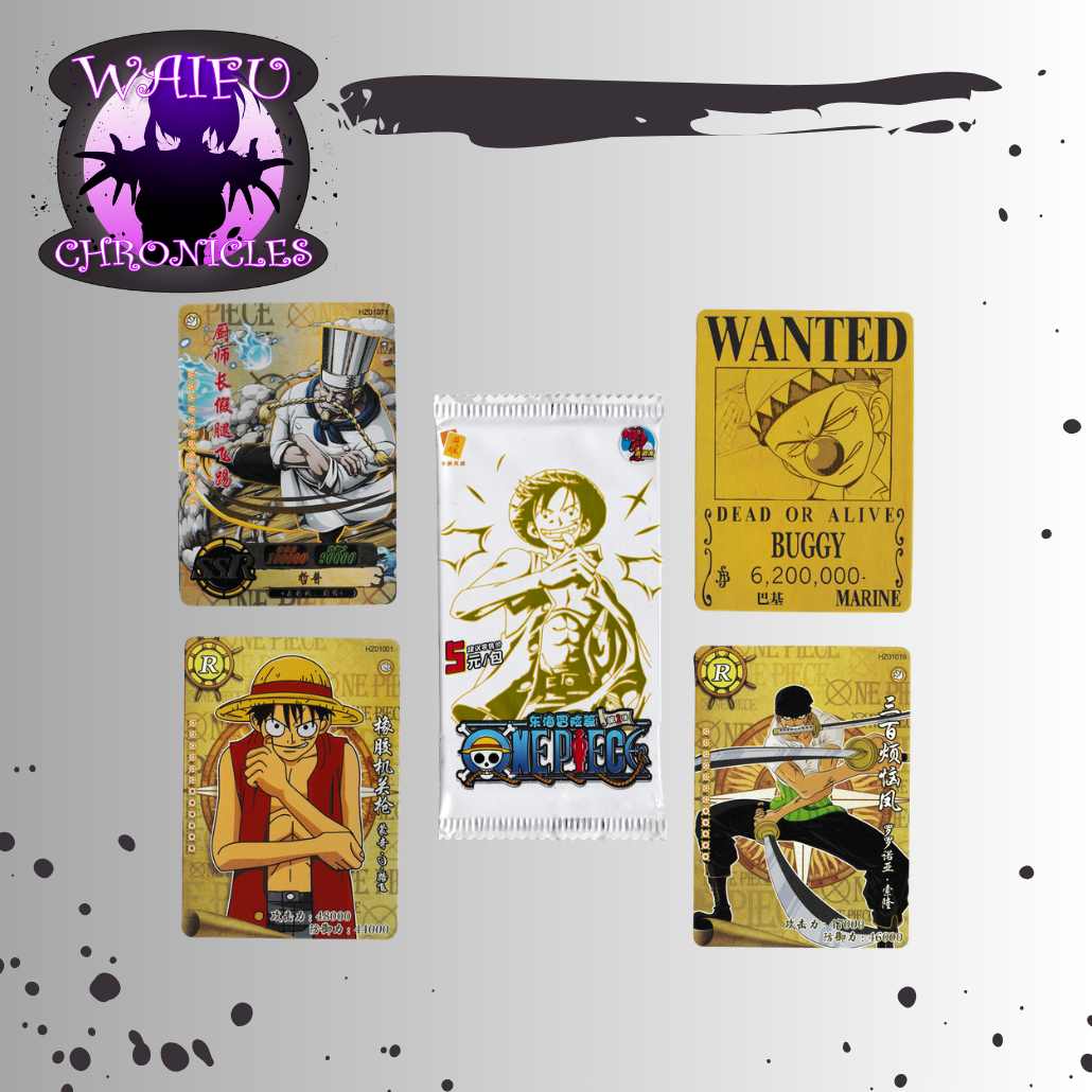 Anime - One Piece HZ-0105 - Booster Pack - 4 Cards