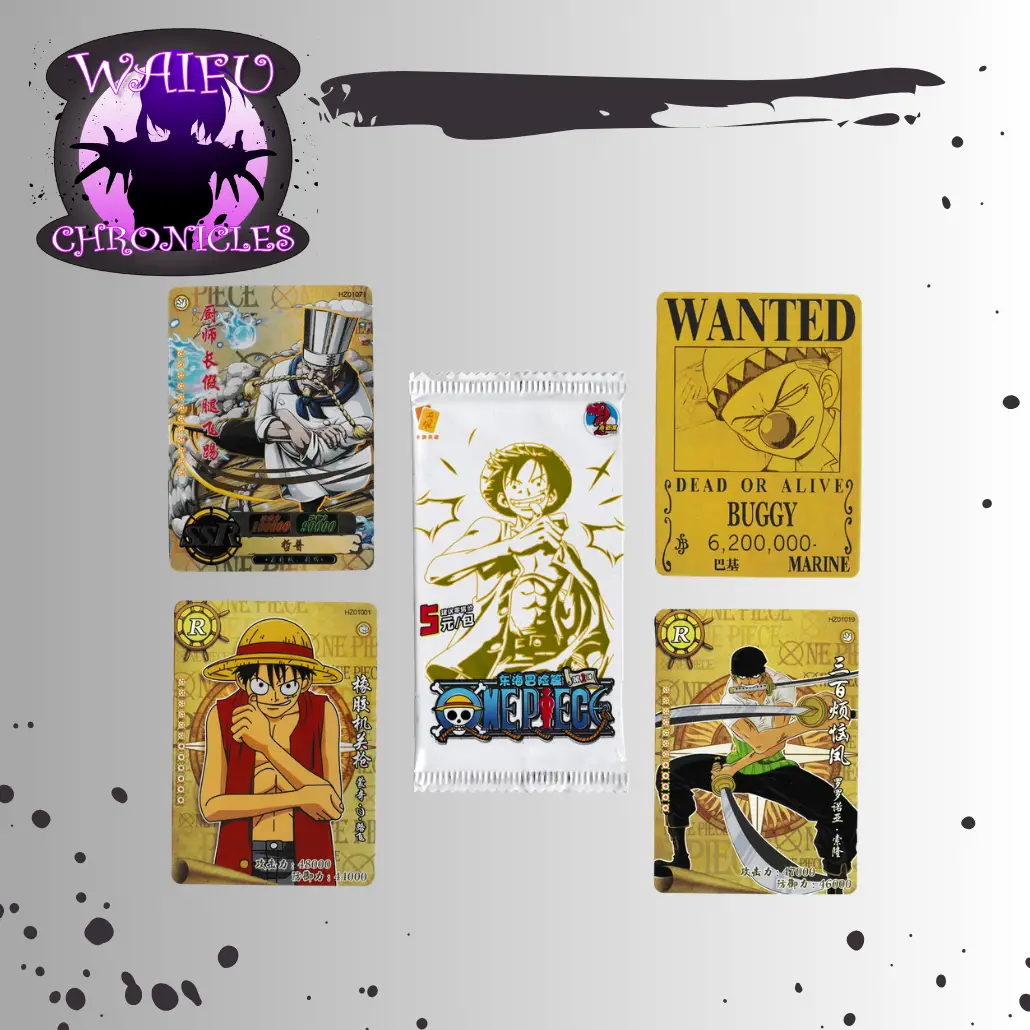 Anime - One Piece HZ-0105 - Booster Pack - 4 Cards