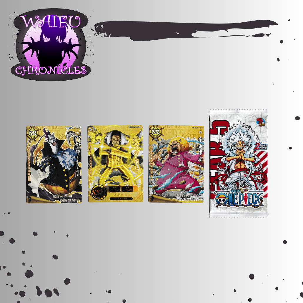 Anime - One Piece HZ-0302 - Booster Pack - 3 Cards